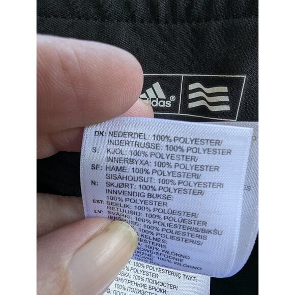 Adidas Climacool Black Floral SKORT, SZ 2 Pockets, Zipper Side, 100% Poly - Picture 8 of 8